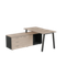 Стол на опорной тумбе на А-каркасе левый PREGO OFFICE 1400*1600/700*750 ПОСОТ-14.7АЛ