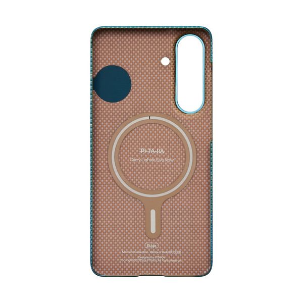Чехол Pitaka Edge Case для Samsung S26, Лазурный | Lucid Blue