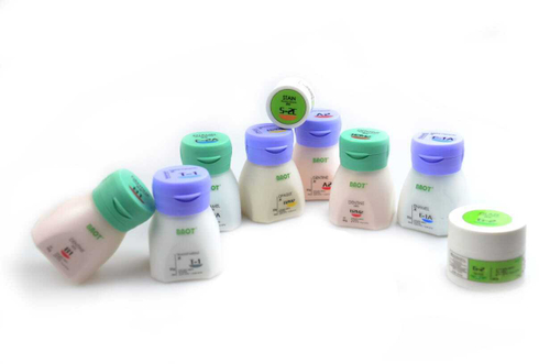 Стоматологические зуботехнические МЕТАЛЛОКЕРАМИЧЕСКИЕ массы и красители