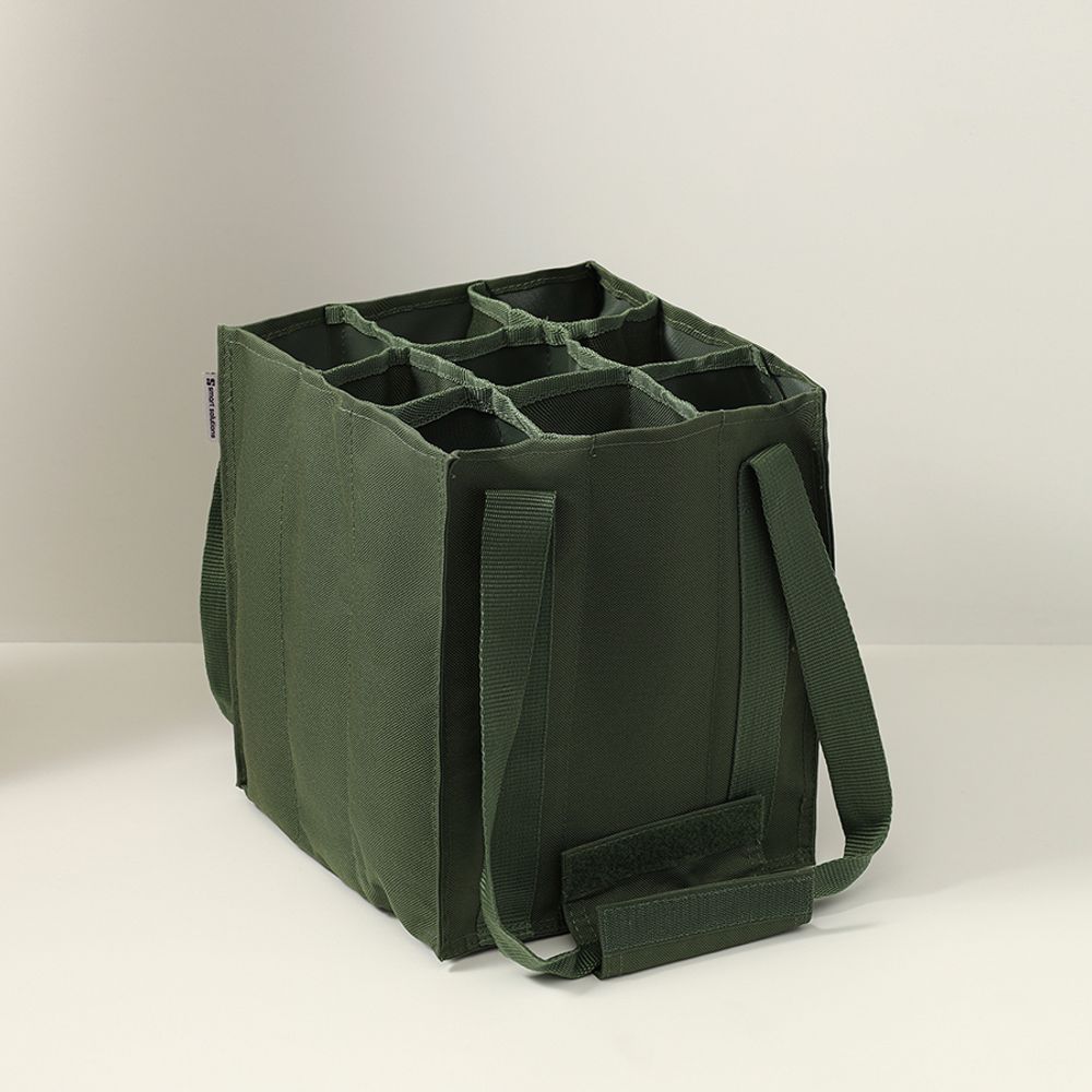 Сумка для бутылок Smart Picnic, темно-зеленая