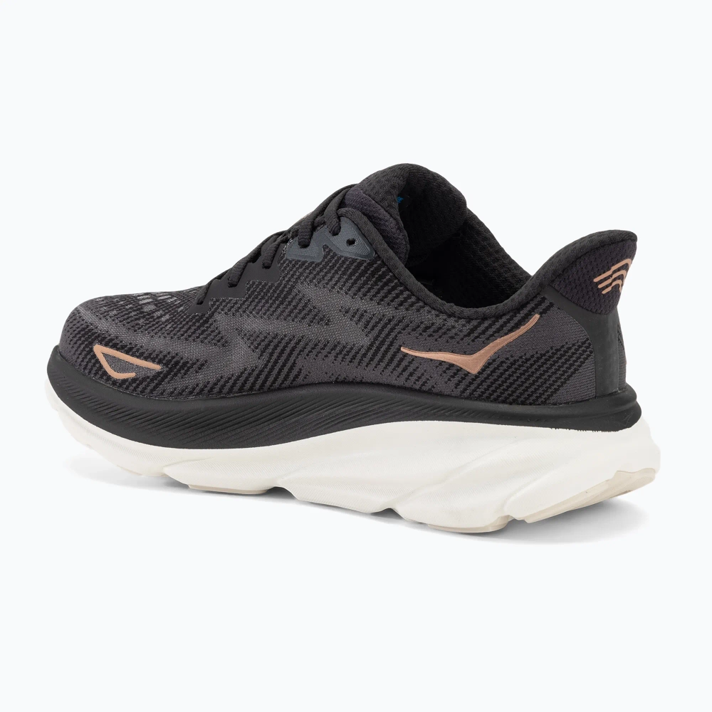 Женские кроссовки для бега HOKA Clifton 9 black/rose gold