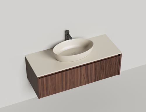 Подвесная тумба Domino 1200, шпон