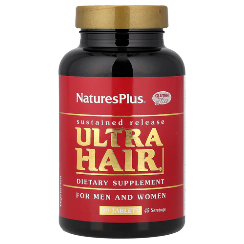 NaturesPlus, Ultra Hair®, для мужчин и женщин, 90 таблеток