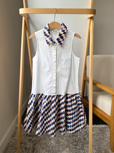 Хлопковое платье Kenzo, 128