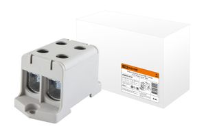 Клемма вводная силовая КВС 4 ввода  TDMSQ0833-0104  TDM  16-95 mm. серая