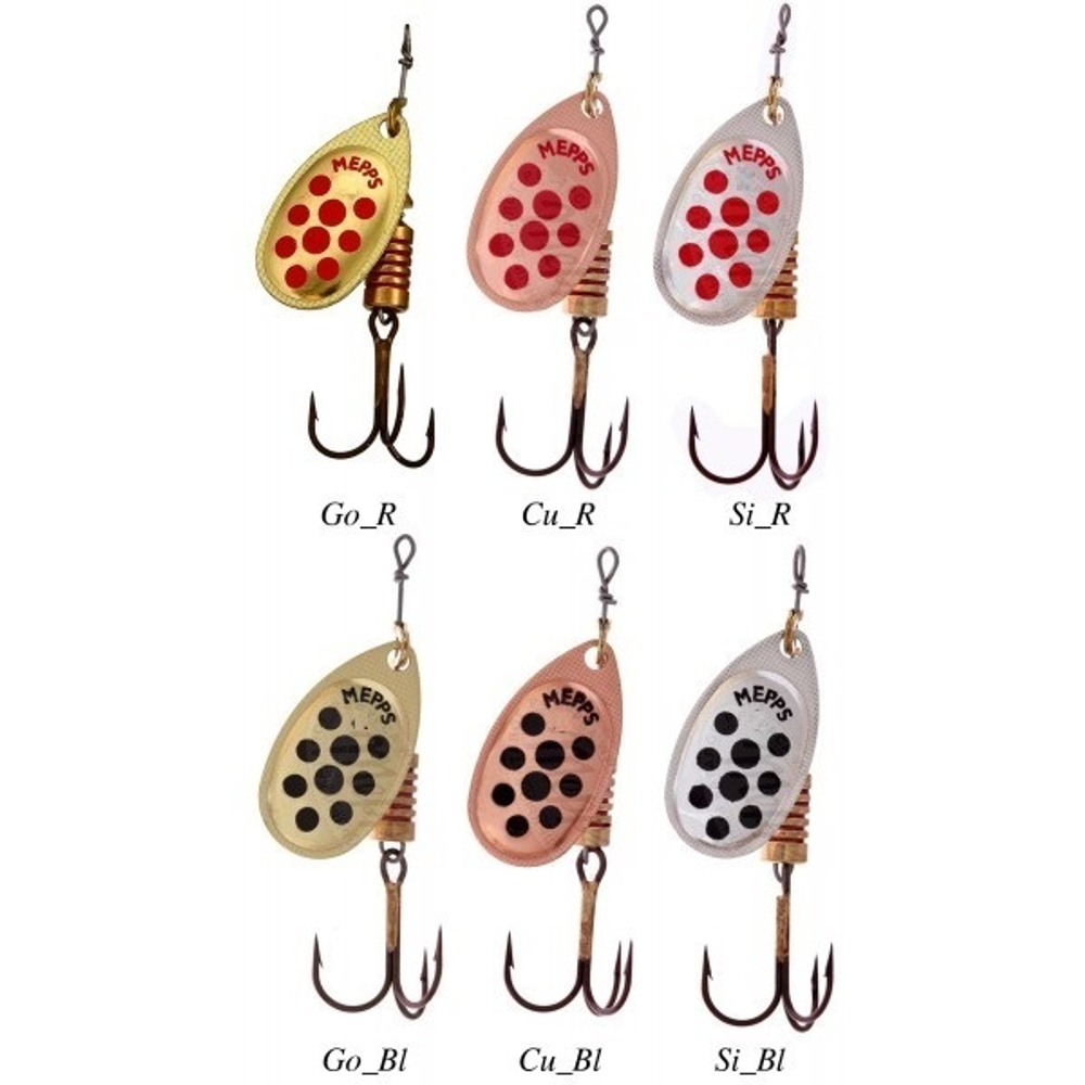 Блесна для рыбалки вращающаяся Mepps AGLIA PTS