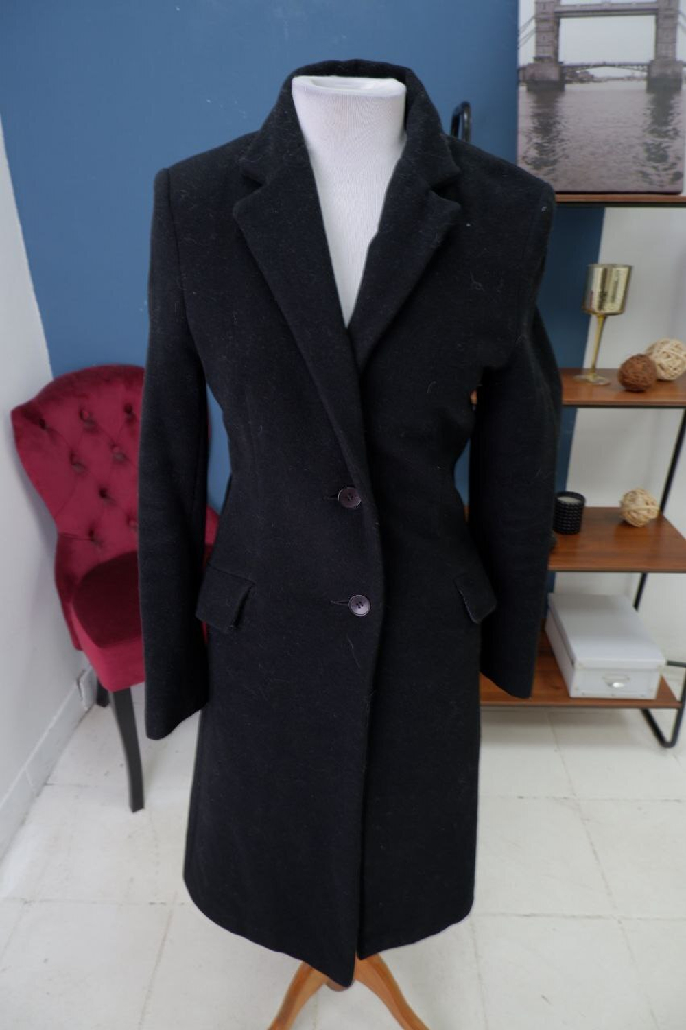 Пальто Oggi шерстяное 42 размер