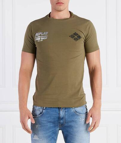 Футболка Replay - хаки(M6499 .000.23188G)