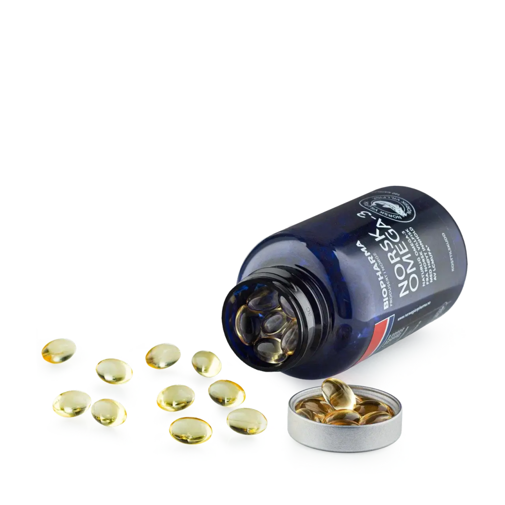 Норвежский рыбий жир Biopharma Norsk Omega-3, 160 шт