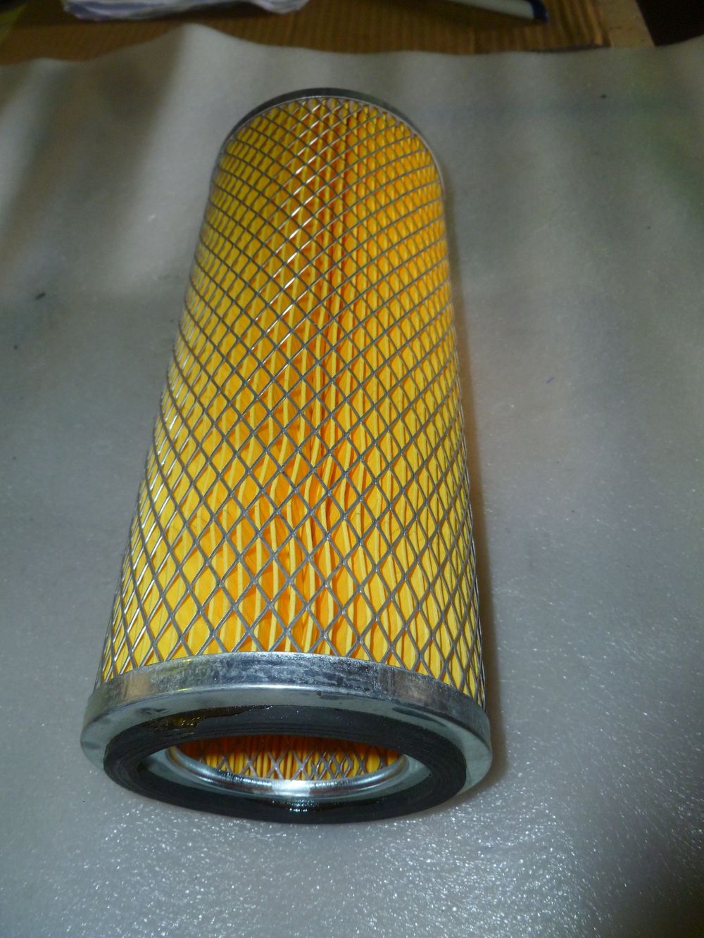 Фильтр воздушный цилиндрический одинарный (104х60х260 ) Ricardo Y480BD; TDK 14,17,22 4L/Air filter element (KW1025-0010)(ЕКО -01.372)