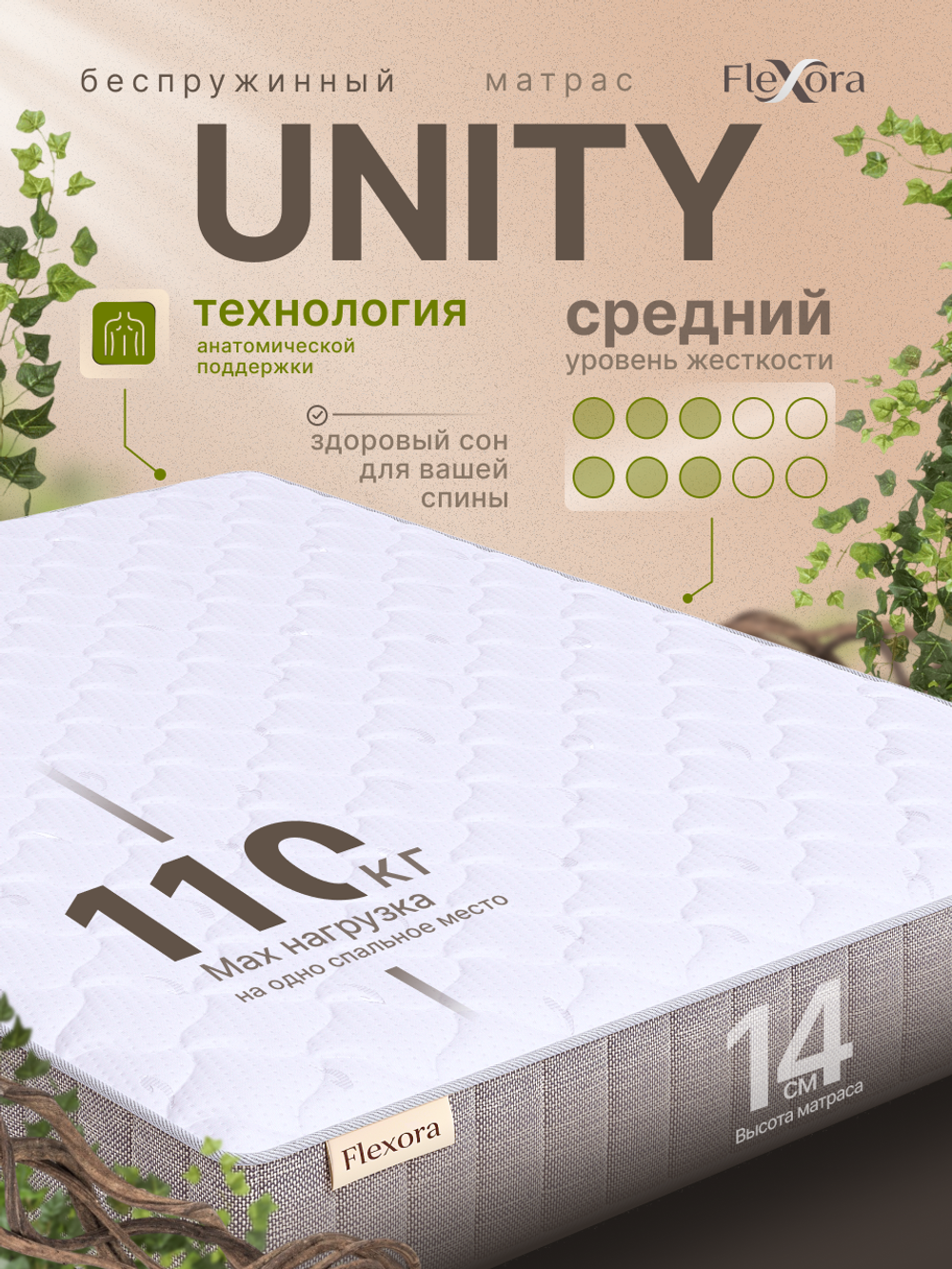 Матрас Flexora Unity