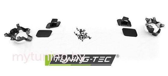 Передний бампер RS STYLE BLACK для Audi A4 B7