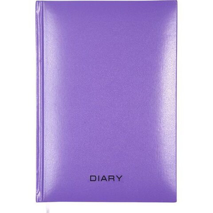 Ежедневник недат. А5 Attomex Even 272стр., сиреневый, тв.обл., бумвинил, ляссе, 70г/м2