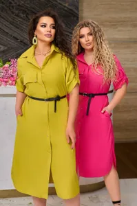 Платье рубашка УК-66-3 Fabrika