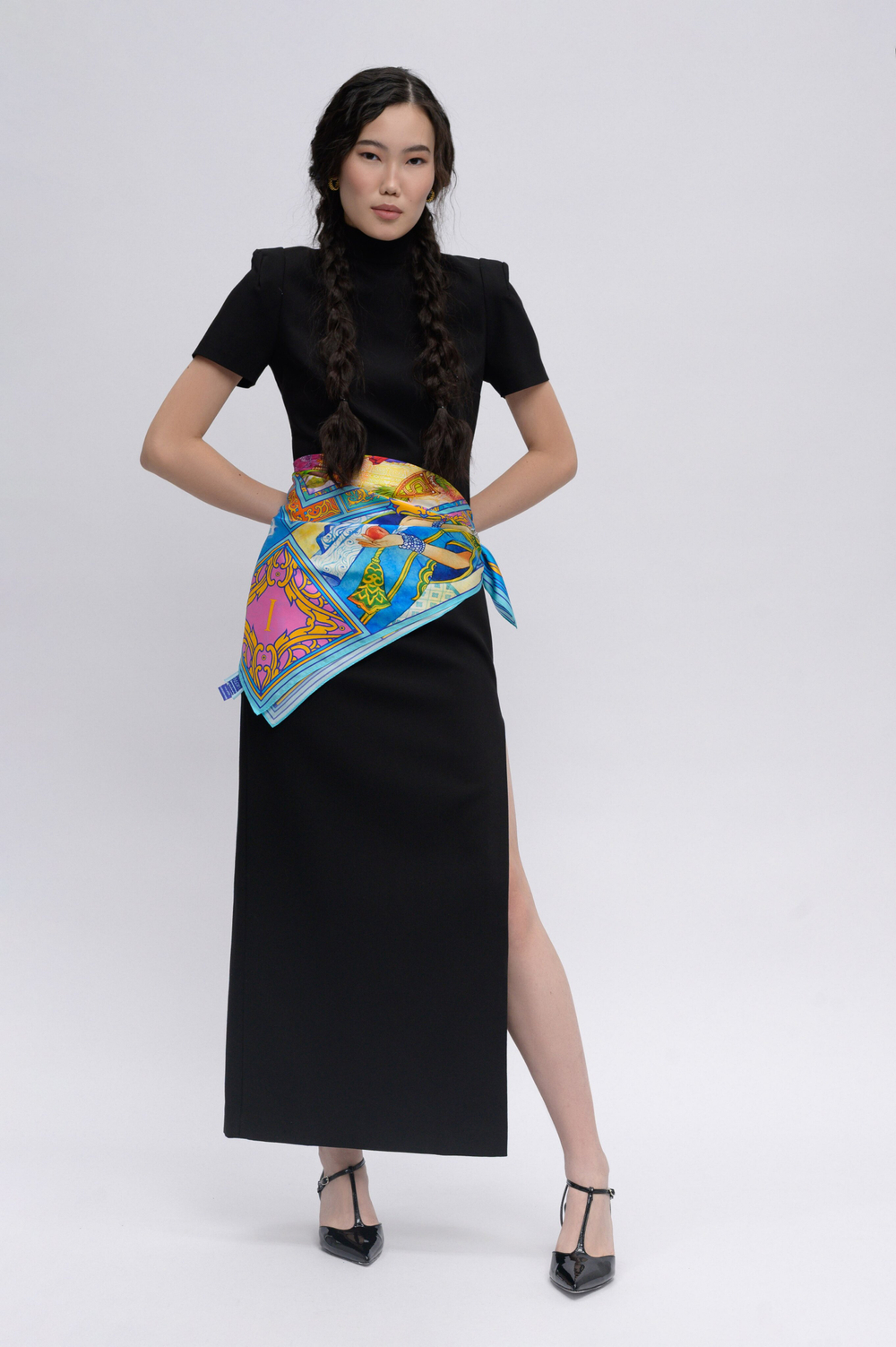 Платок «БРИКС» 100% шёлк