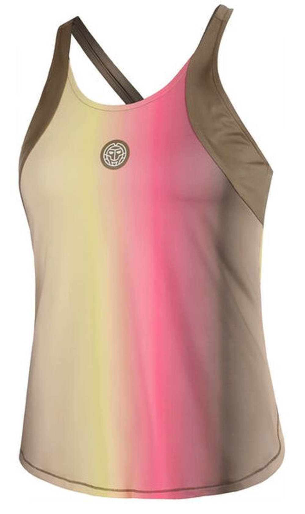 Женский топ теннисный Bidi Badu Spectrum Tank - разноцветный