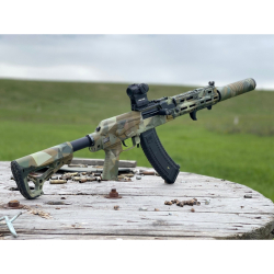 Алюминиевое тактическое цевье Н-1С для АК-74, АКМ, ВПО-136/209, TG2, Тактические Идеи