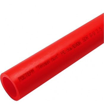 Труба РОСТерм 16х2,0 мм красная для тёплого пола из сшитого полиэтилена PE-Xa/EVOH бухта 400 м.