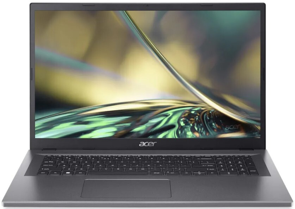 Ноутбук  Acer Aspire A317-55P 17.3 ", Core i3, 8 Гб RAM, 512 Гб SSD, UHD Graphics 770, Серебристый