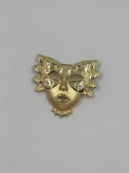 Брошь Маска