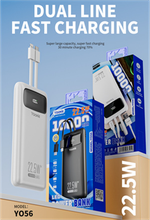 Power Bank Yookie YO56 Type C/Lightning (10000mAh)