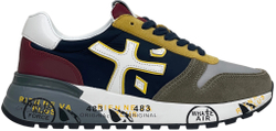 Premiata Mick 2338 Синие с бежевым