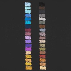 Масляная пастель Малевичъ профессиональная, 72 цвета