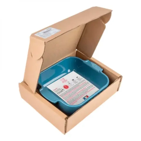 Квадратная форма для запекания 21см 1.1л Peugeot Light Blue