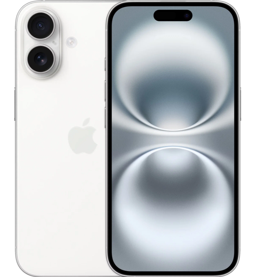 Смартфон Apple iPhone 16 128Gb White