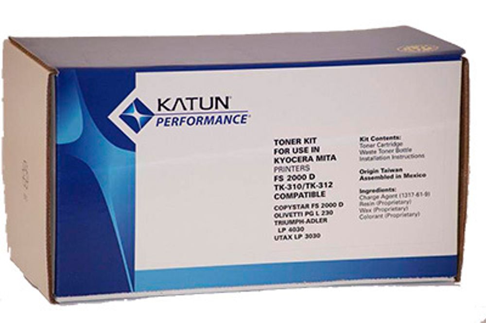 Тонер-картридж Katun, аналог Kyocera TK-310 для FS-2000/3900/4000 12K