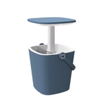 Стол пластиковый мини-бар Tagliamento Pop Up Cool Bar, синий, белый