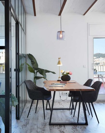 Стул Aminy графитовый Испания La Forma