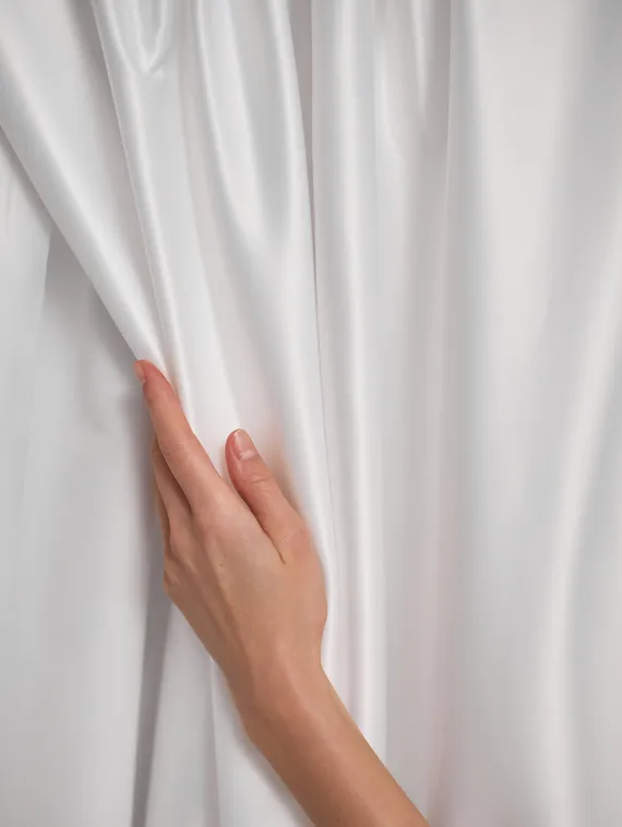 Атлас-стрейч бельевой арт. 1007, Китай, айвори 004