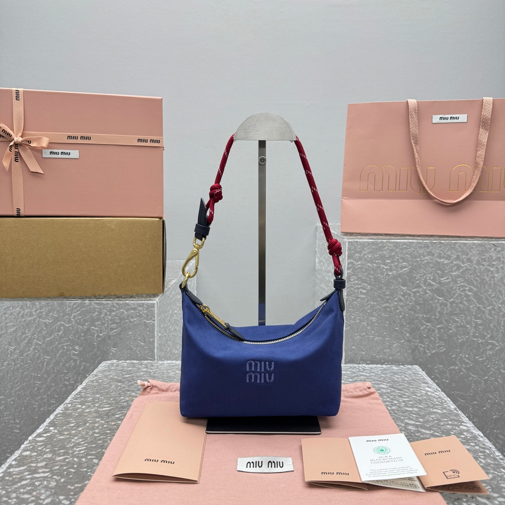Miu Miu Gabardine Pouch 18 cm