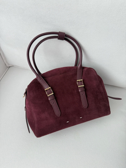 Сумка из натуральной замши