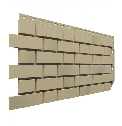 Фасадные панели (Цокольный Сайдинг) Деке Флемиш PREMIUM Янтарный