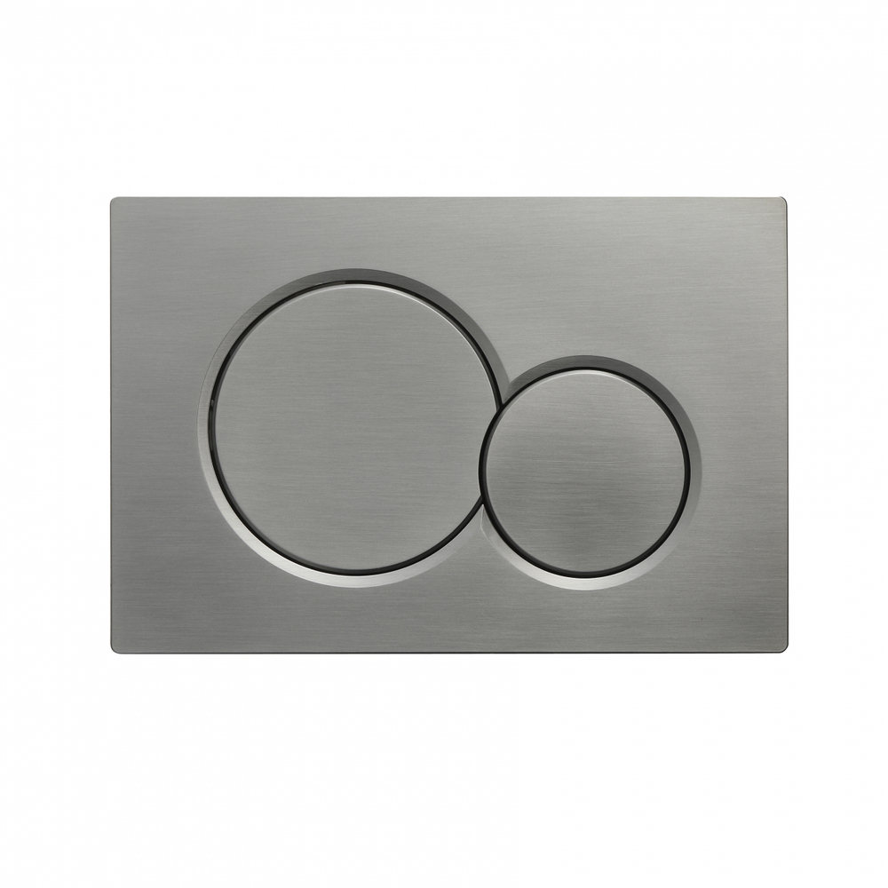 Кнопка смыва для инсталляции механическая WONZON & WOGHAND, Темный графит (WW-IB232-BGM)