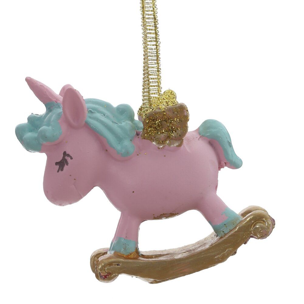 GAEM Фигурка декоративная подвесная "Лошадка", L6 W2 H5 см, 3в.