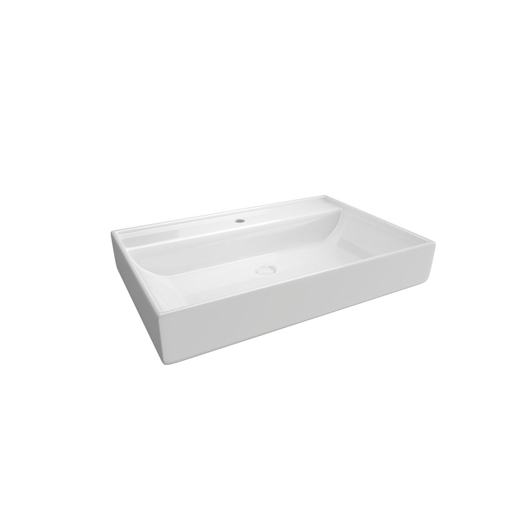 Artize, Раковина под столешн., подвесная Lexa, 800х520, Белый LXS-WHT-67803