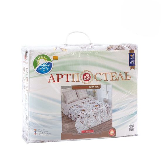 Двуспальный комплект постельного белья Сонет бязь Зима-Лето