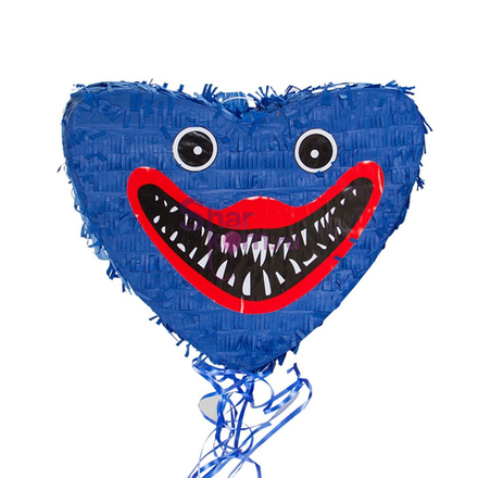 Пиньята Зубастик Зубабасси, Синий, 32*40*8 см, 1 шт.