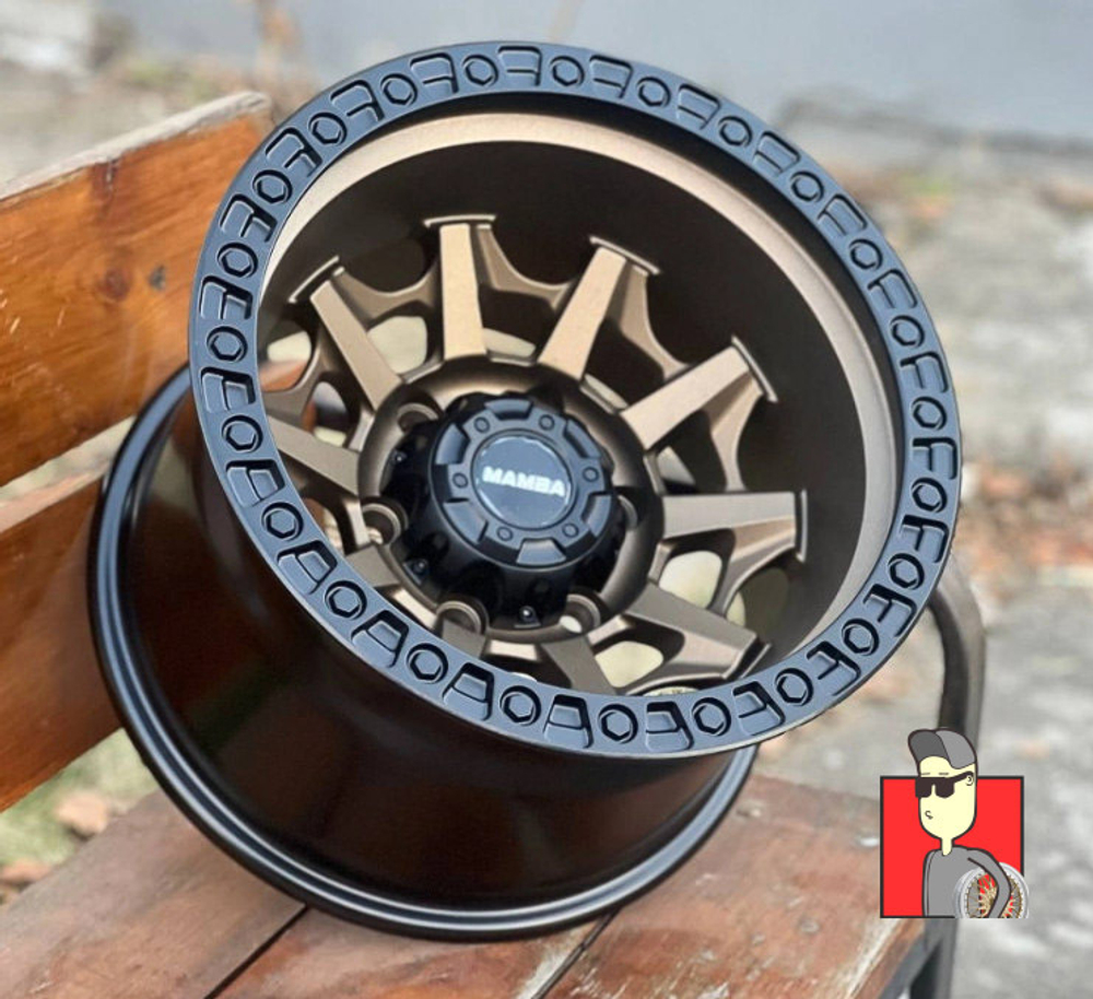 Комплект дисков Black Rhino 15x10 et-44 6x139.7