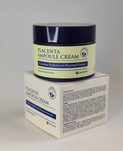 Крем для лица с плацентой MIZON Placenta Ampoule Cream, антивозрастной 50мл