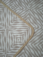 Покрывало жаккардовое двухстороннее Нежность 487-16 беж,белый 2.0 (180х200)