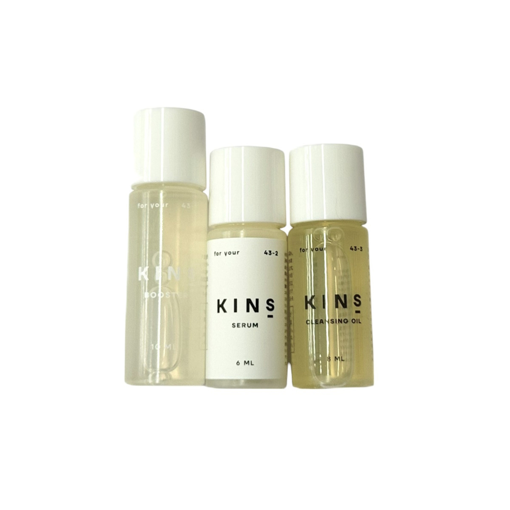 Набор мини-версий косметики с лактобактериями KINS Travel Set Original