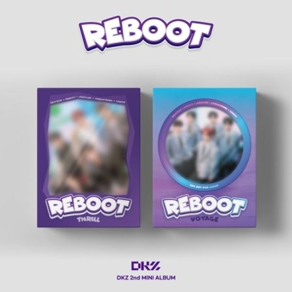 Альбом DKZ - REBOOT 2nd Mini Album 2 Version SET