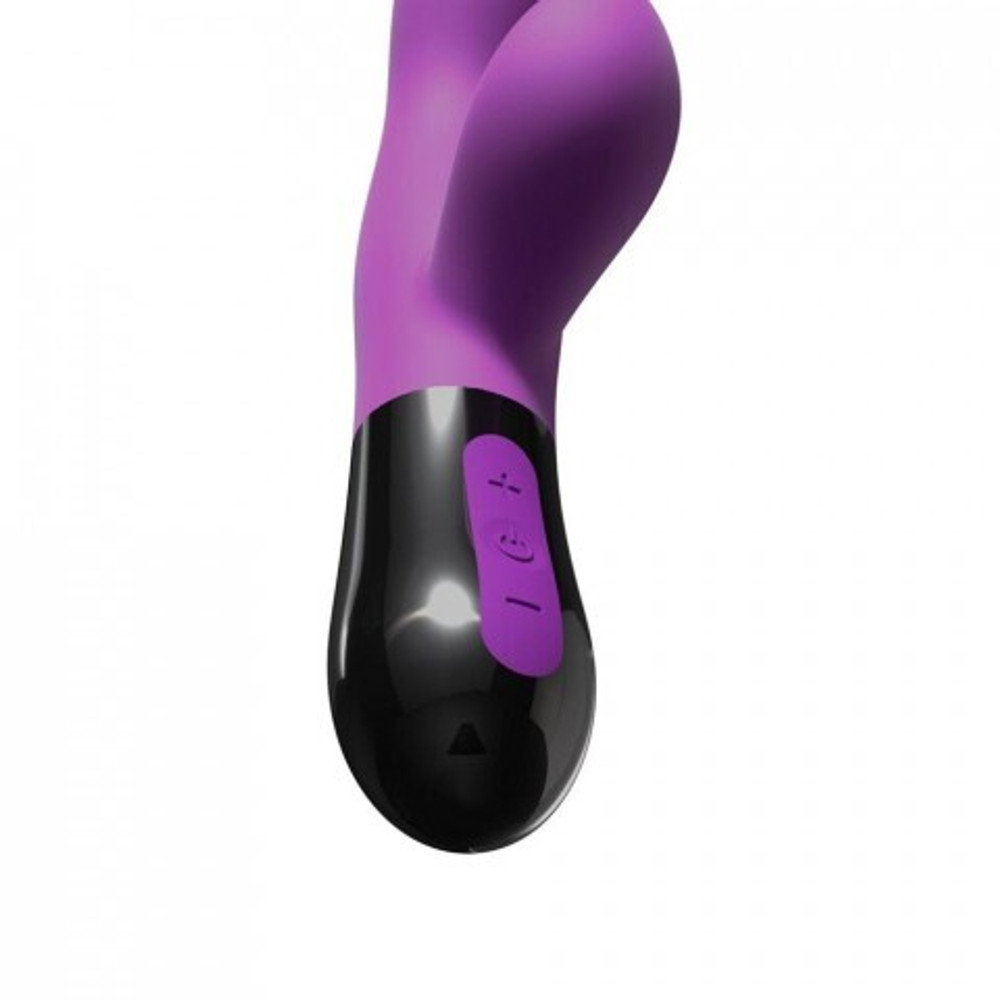 Вибратор-кролик Adrien Lastic Gaia 2.0 лиловый (20,4×3,6 см)