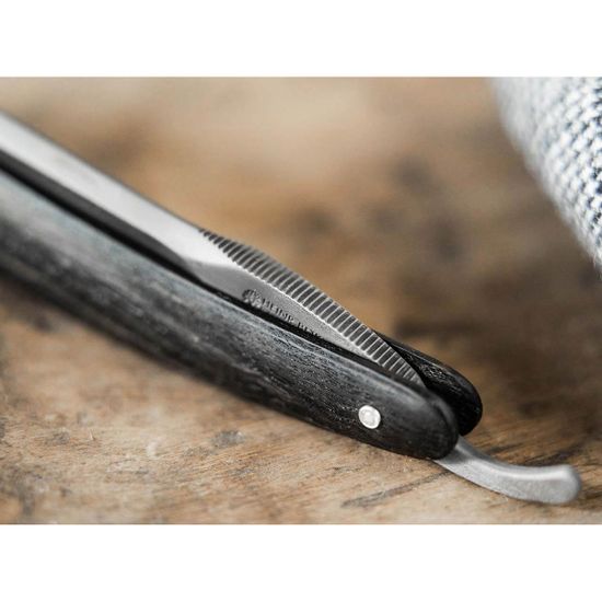 Boker BK140275 Barbershop Cologne 2.0 - опасная бритва, 6/8, рук-ть дерево