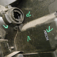 Битая Фара правая Toyota RAV4 4 CA40 (2015-2019) LED