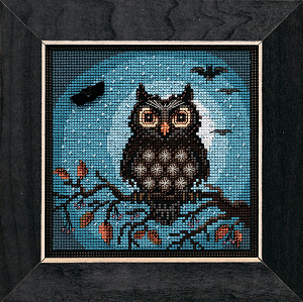 "Полуночная сова"-MH14-1922 вышивка